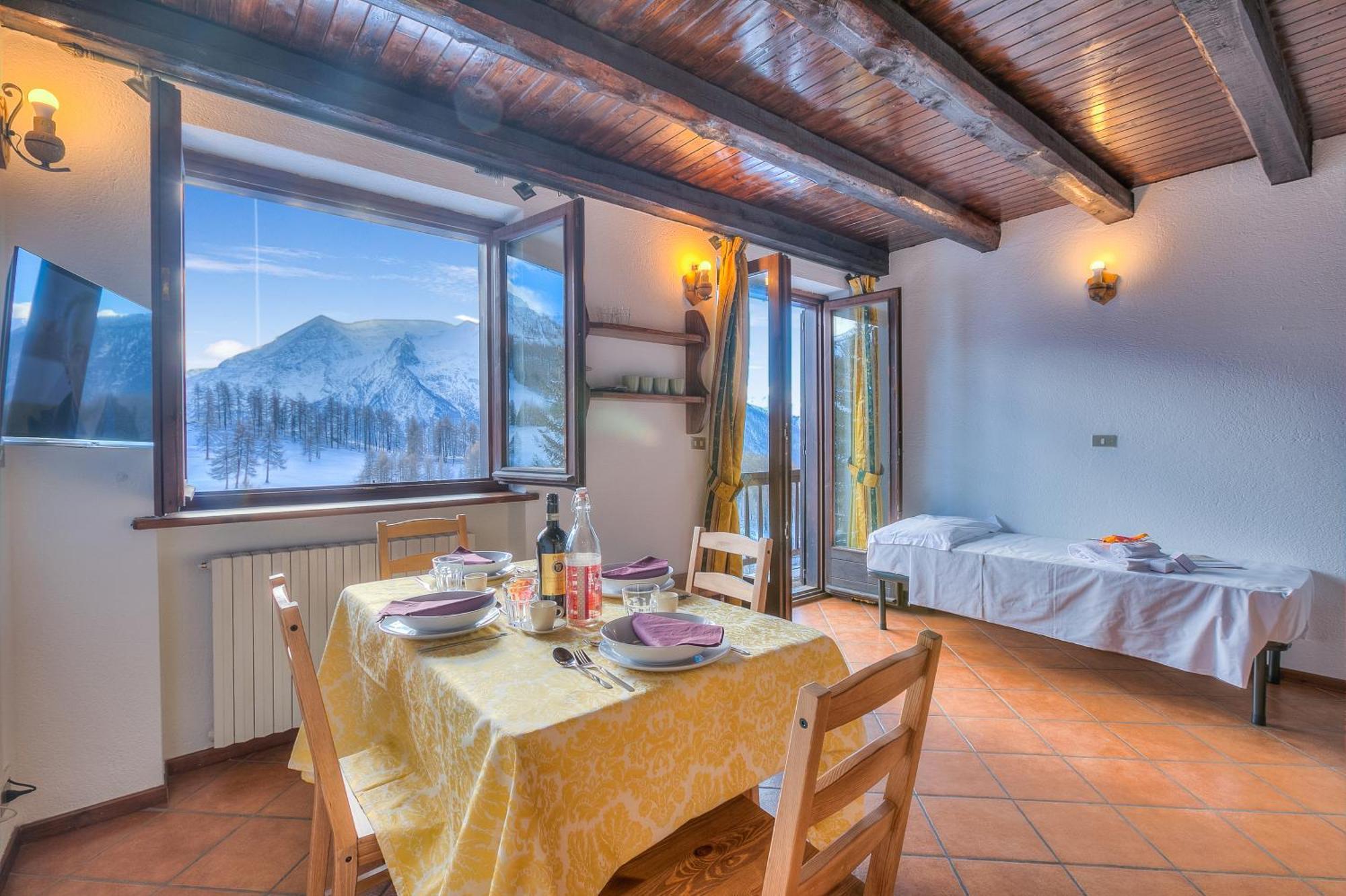 Belvedere Apartments - Happy Rentals Colle Colle Sestriere Eksteriør billede