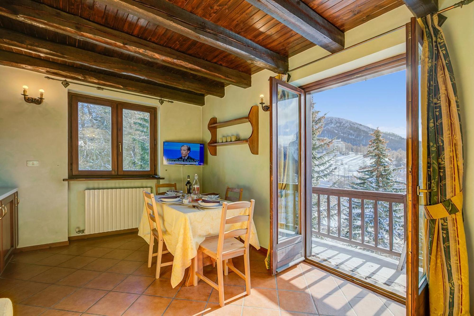 Belvedere Apartments - Happy Rentals Colle Colle Sestriere Eksteriør billede